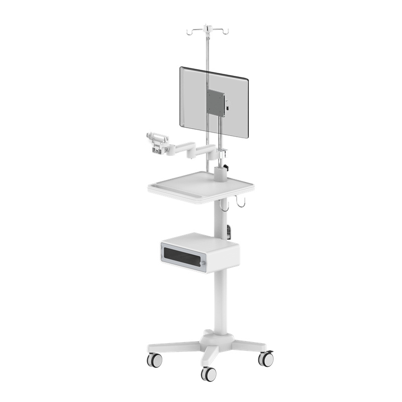 Cystoscopic uroscope cart -Endoscopic cart – Small workstation – RS008